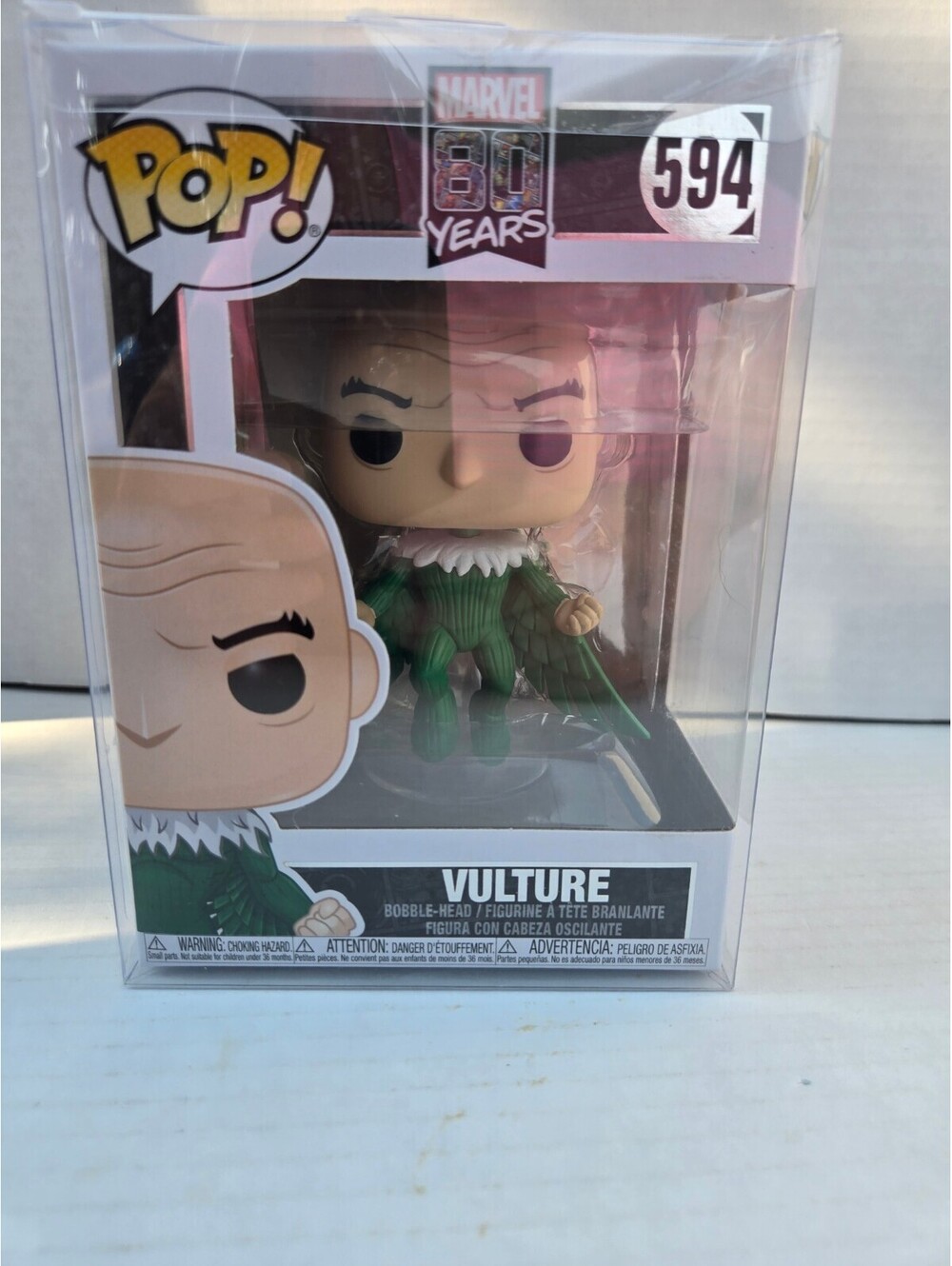Funko Pop Marvel 80 Years Vulture Bobble-Head Collectible Figure #594